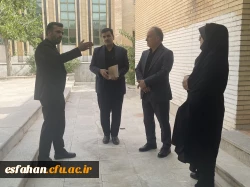 بازدید سرپرست و مسئولین دانشگاه فرهنگیان اصفهان از روند آماده سازی جهت مصاحبه داوطلبان ورود به دانشگاه فرهنگیان  6