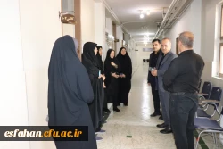 بازدید سرپرست و مسئولین دانشگاه فرهنگیان اصفهان از روند آماده سازی جهت مصاحبه داوطلبان ورود به دانشگاه فرهنگیان  8