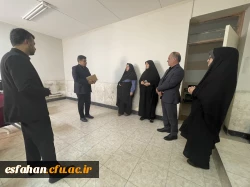 بازدید سرپرست و مسئولین دانشگاه فرهنگیان اصفهان از روند آماده سازی جهت مصاحبه داوطلبان ورود به دانشگاه فرهنگیان  9