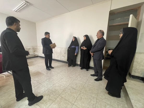 بازدید سرپرست و مسئولین دانشگاه فرهنگیان اصفهان از روند آماده سازی جهت مصاحبه داوطلبان ورود به دانشگاه فرهنگیان  9