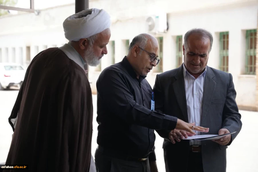 گزارش تصویری ازبازدیدسرپرست  و مسئول نهاد مقام  معظم رهبری در دانشگاه فرهنگیان استان اصفهان ازحوزه های مصاحبه داوطلبان چند برابر ظرفیت مستقر در پردیس ها و مراکز 7