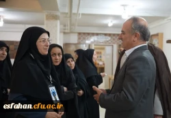 گزارش تصویری ازبازدیدسرپرست  و مسئول نهاد مقام  معظم رهبری در دانشگاه فرهنگیان استان اصفهان ازحوزه های مصاحبه داوطلبان چند برابر ظرفیت مستقر در پردیس ها و مراکز 11