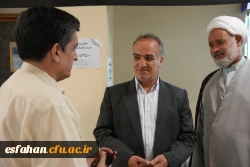 گزارش تصویری از بازدید سرپرست دانشگاه فرهنگیان استان اصفهان و مسئول نهاد مقام  معظم رهبری در دانشگاه فرهنگیان استان اصفهان از حوزه های برگزاری فرآیند ارزیابی مصاحبه  پذیرفته شدگان چند برابر ظرفیت  مستقر در پردیس ها و مراکز 4