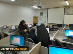 گزارش تصویری از بازدید سرپرست دانشگاه فرهنگیان استان اصفهان و مسئول نهاد مقام  معظم رهبری در دانشگاه فرهنگیان استان اصفهان از حوزه های برگزاری فرآیند ارزیابی مصاحبه  پذیرفته شدگان چند برابر ظرفیت  مستقر در پردیس ها و مراکز 22