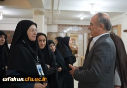 بازدید سرپرست دانشگاه فرهنگیان اصفهان از اولین روز فرآیند مصاحبه متقاضیان ورود به دانشگاه فرهنگیان  5