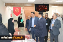 بازدید میدانی سرپرست دانشگاه فرهنگیان استان اصفهان و مدیر کل آموزش و پرورش استان اصفهان از روند برگزاری ارزیابی 4
