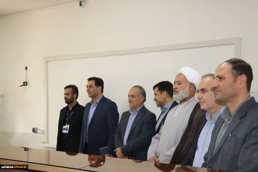 بازدید میدانی سرپرست دانشگاه فرهنگیان استان اصفهان و مدیر کل آموزش و پرورش استان اصفهان از روند برگزاری ارزیابی 5