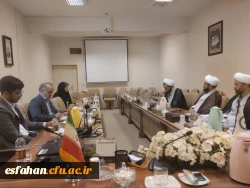 نشست صمیمانه ی سرپرست دانشگاه فرهنگیان اصفهان با ریاست  دفتر تبلیغات اسلامی اصفهان 2