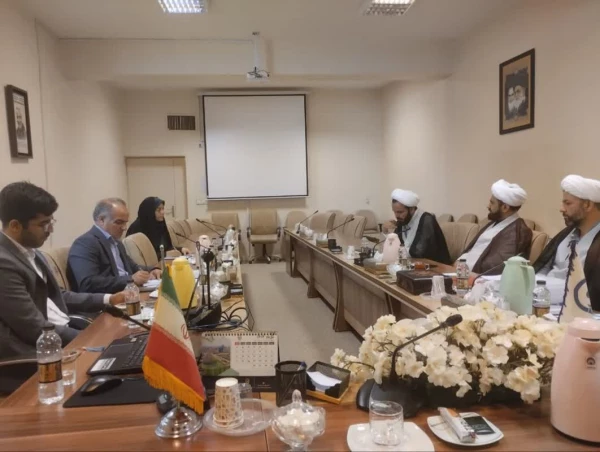 نشست صمیمانه ی سرپرست دانشگاه فرهنگیان اصفهان با ریاست  دفتر تبلیغات اسلامی اصفهان 2