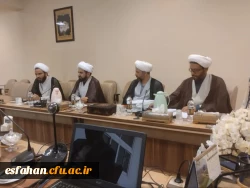 نشست صمیمانه ی سرپرست دانشگاه فرهنگیان اصفهان با ریاست  دفتر تبلیغات اسلامی اصفهان 5