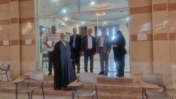 بازدید مسئولان دانشگاه فرهنگیان از مراکز شهید سلیمانی آران و بیدگل و امام خمینی (ره) کاشان؛ بررسی چالش ها، تجلیل از خیرین و تأکید بر تحول ساختاری 5