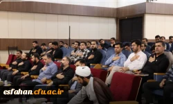 آیین  تکریم و معارفه مسئولین جدید حوزه و پایگاه های بسیج دانشجویی دانشگاه فرهنگیان استان اصفهان 10