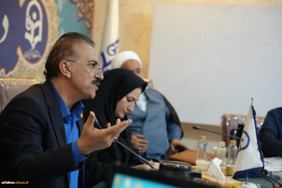 برگزاری شست اعضای هیأت علمی با معاون آموزشی دانشگاه فرهنگیان به میزبانی پردیس شهید باهنر 9