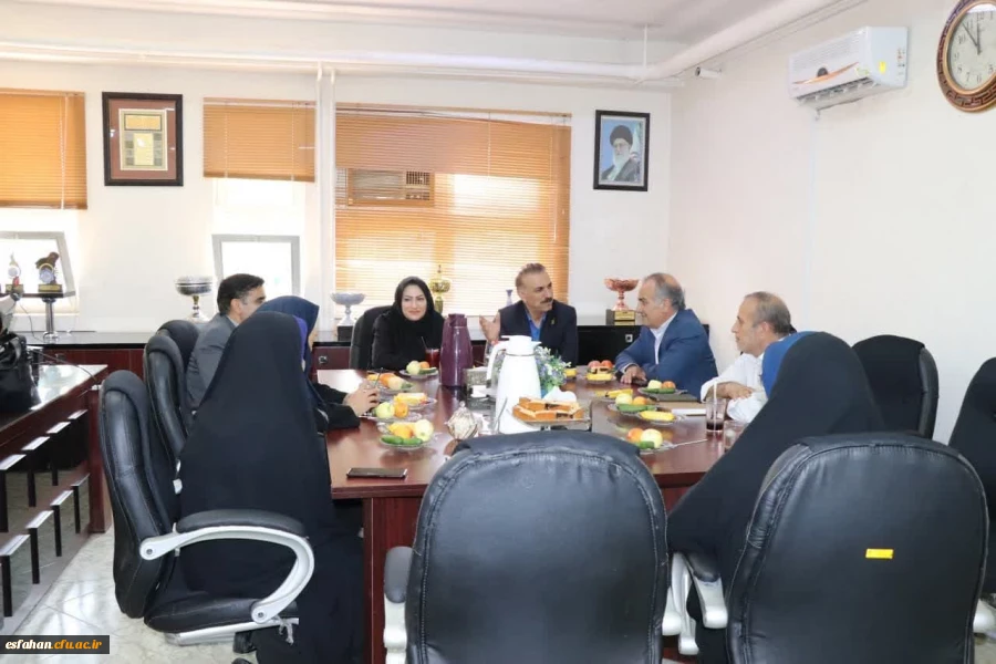 بازدید معاون آموزشی دانشگاه فرهنگیان کشور از پردیس ها و مراکز استان اصفهان  2