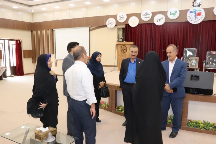 بازدید معاون آموزشی دانشگاه فرهنگیان کشور از پردیس ها و مراکز استان اصفهان  11