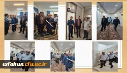 بازدید میدانی مدیر کل آموزش و پرورش استان، سرپرست دانشگاه فرهنگیان استان به اتفاق مدیر کل نوسازی  و هیئت همراه از خوابگاه شهید حججی 3