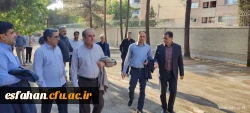 بازدید میدانی مدیر کل آموزش و پرورش استان، سرپرست دانشگاه فرهنگیان استان به اتفاق مدیر کل نوسازی  و هیئت همراه از خوابگاه شهید حججی 5