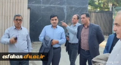 بازدید میدانی مدیر کل آموزش و پرورش استان، سرپرست دانشگاه فرهنگیان استان به اتفاق مدیر کل نوسازی  و هیئت همراه از خوابگاه شهید حججی 7