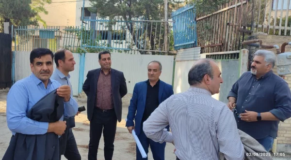 بازدید میدانی مدیر کل آموزش و پرورش استان، سرپرست دانشگاه فرهنگیان استان به اتفاق مدیر کل نوسازی  و هیئت همراه از خوابگاه شهید حججی 8