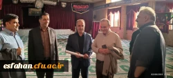 بازدید میدانی مدیر کل آموزش و پرورش استان، سرپرست دانشگاه فرهنگیان استان به اتفاق مدیر کل نوسازی  و هیئت همراه از خوابگاه شهید حججی 12