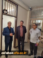 بازدید میدانی مدیر کل آموزش و پرورش استان، سرپرست دانشگاه فرهنگیان استان به اتفاق مدیر کل نوسازی  و هیئت همراه از خوابگاه شهید حججی 13