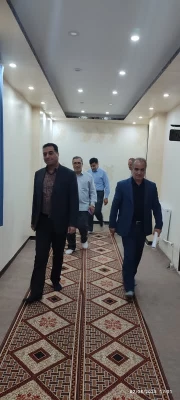 بازدید میدانی مدیر کل آموزش و پرورش استان، سرپرست دانشگاه فرهنگیان استان به اتفاق مدیر کل نوسازی  و هیئت همراه از خوابگاه شهید حججی 17
