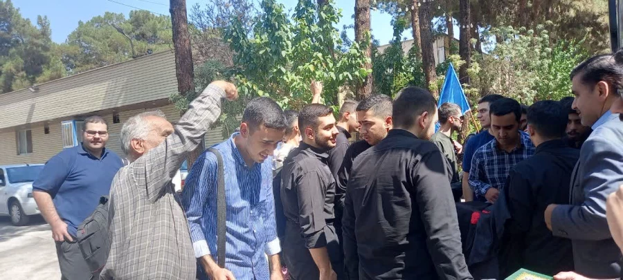 اعزام کاروان های زیارتی دانشجومعلمان دانشگاه فرهنگیان استان اصفهان به سرزمین عشق 9