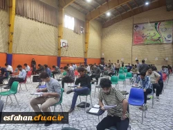 شروع آزمونهای پایان ترم در پردیس ها و مراکز دانشگاه فرهنگیان استان اصفهان 

 8