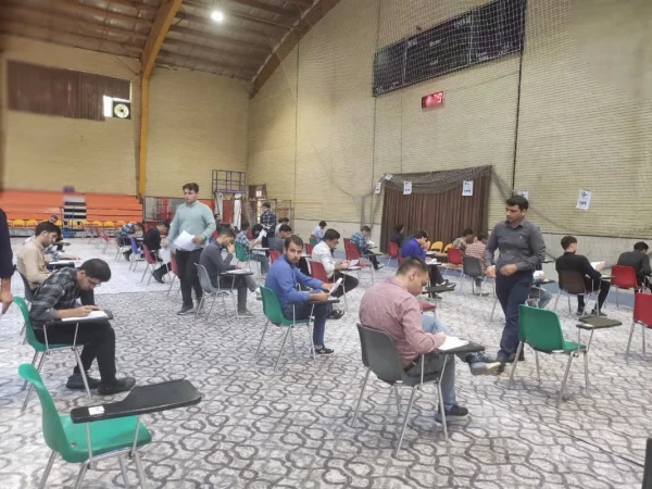 شروع آزمونهای پایان نیمسال دوم تحصیلی در پردیس ها و مراکز دانشگاه فرهنگیان استان اصفهان و بازدید سرپرست دانشگاه از حوزه ها 5