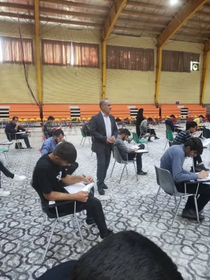 شروع آزمونهای پایان نیمسال دوم تحصیلی در پردیس ها و مراکز دانشگاه فرهنگیان استان اصفهان و بازدید سرپرست دانشگاه از حوزه ها 6