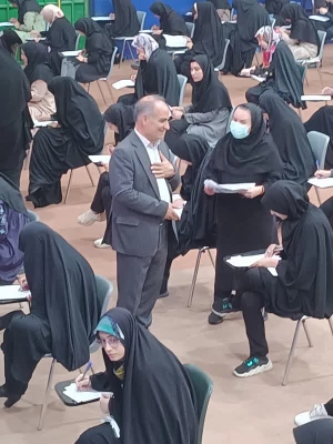 شروع آزمونهای پایان نیمسال دوم تحصیلی در پردیس ها و مراکز دانشگاه فرهنگیان استان اصفهان و بازدید سرپرست دانشگاه از حوزه ها 30