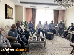 عیادت سرپرست دانشگاه فرهنگیان استان اصفهان و جمع همراه از ریاست سابق پردیس شهید باهنر اصفهان 6