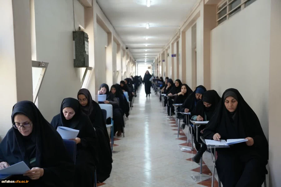 برگزاری آزمون اصلح سالانه مهارت آموزان ماده 28 در دانشگاه فرهنگیان استان اصفهان با حضور بیش از ۶۴۰۰ داوطلب 6