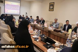 نشست مشترک خبری سرپرست دانشگاه فرهنگیان اصفهان و رئیس دفتر تبلیغات اسلامی با اصحاب رسانه 2