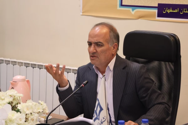 نشست مشترک خبری سرپرست دانشگاه فرهنگیان اصفهان و رئیس دفتر تبلیغات اسلامی با اصحاب رسانه 7