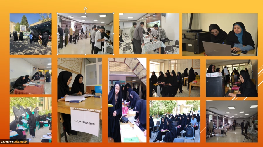 ادامه فرایند ثبت نام ورودی های جدید در پردیس ها و مراکز دانشگاه فرهنگیان استان اصفهان 2