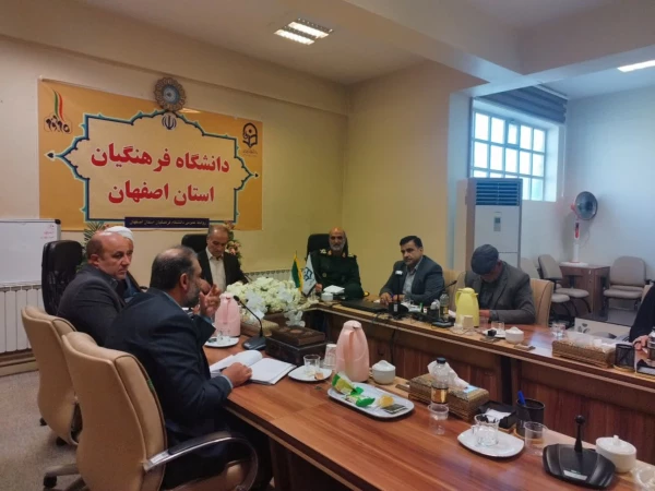 برگزاری نشست هماهنگی با حضور جانشین فرمانده سپاه پاسداران انقلاب  و مسئول بسیج دانشجویی استان همراه با مسئولین دانشگاه پیرامون اجلاسیه شهدا  4