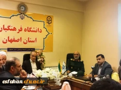 برگزاری نشست هماهنگی با حضور جانشین فرمانده سپاه پاسداران انقلاب  و مسئول بسیج دانشجویی استان همراه با مسئولین دانشگاه پیرامون اجلاسیه شهدا  5