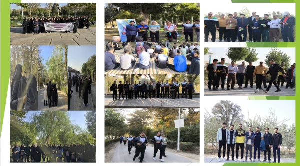 پیاده روی به مناسبت هفته تربیت بدنی  با حضور سرپرست دانشگاه فرهنگیان استان اصفهان، همکاران مدیریت استان، اساتید، دانشجومعلمان و همکاران پردیس ها و مراکز دانشگاه فرهنگیان استان اصفهان 2