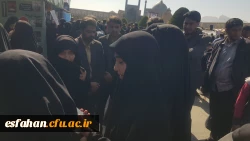 فریاد استکبارستیزی دانشجومعلمان دانشگاه فرهنگیان استان اصفهان همزمان با برگزاری این مراسم در ایران اسلامی ۱۳ آبان ۱۴۰۴ 6