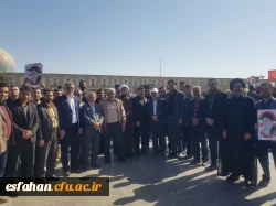 حضور سرپرست دانشگاه فرهنگیان استان در جمع پرشور دانشجومعلمان در مراسم راهپیمایی ۱۳ آبان ۱۴۰۴ 3