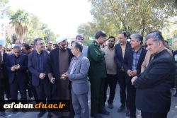 حضور سرپرست دانشگاه فرهنگیان استان در جمع پرشور دانشجومعلمان در مراسم راهپیمایی ۱۳ آبان ۱۴۰۴ 10