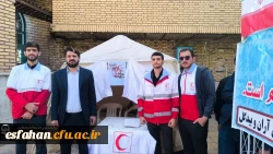 حضور سرپرست دانشگاه فرهنگیان استان در جمع پرشور دانشجومعلمان راهپیمایی ۱۳ آبان ۱۴۰۴ 3