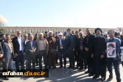 حضور سرپرست دانشگاه فرهنگیان استان در جمع پرشور دانشجومعلمان در مراسم راهپیمایی ۱۳ آبان ۱۴۰۴ 5