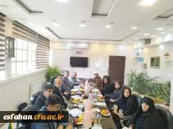 نشست هیأت رئیسه دانشگاه فرهنگیان استان اصفهان با تأکید بر هم افزایی، برنامه ریزی و تقویت تعاملات درون سازمانی برگزار شد
 2