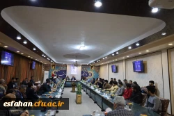 مراسم تکریم و معارفه معاون آموزشی، فرهنگی و پژوهشی پردیس شهید باهنر اصفهان برگزار شد 2