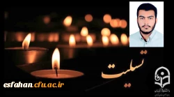 شهادت دانشجو معلم محمد مهدی فدایی، دانشجوی رشته آموزش ریاضی پردیس شهید باهنر اصفهان از شهدای والامقام مدافع امنیت در اغتشاشات دی ماه ۱۴۰۴،  را به خانواده محترم  ایشان و جامعه دانشگاه فرهنگیان تبریک و تسلیت عرض می نماییم. 2