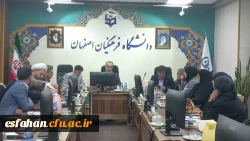 برگزاری جلسه هم اندیشی اساتید مشاور شاهد و ایثار با حضور سرپرست دانشگاه فرهنگیان استان اصفهان 3