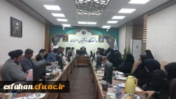 برگزاری جلسه هم اندیشی اساتید مشاور شاهد و ایثار با حضور سرپرست دانشگاه فرهنگیان استان اصفهان 3