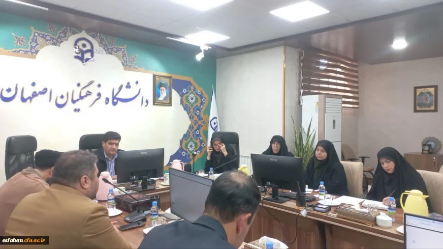 تشکیل جلسه شورای آموزش دانشگاه فرهنگیان استان در خصوص مهارت آموزان 2